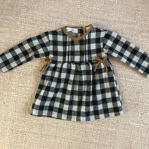 COPY - Girls Checkered Zara dress 3-6 months